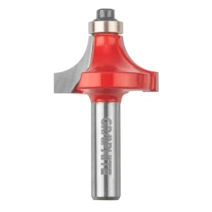Frézovací bit, zaoblení povrchu, HM, 34,9 x 15,4 mm, stopka 8 mm Top Prodej