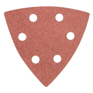 Brusný papír delta 93 x 93 mm k120 5 ks s otvory Super Cena