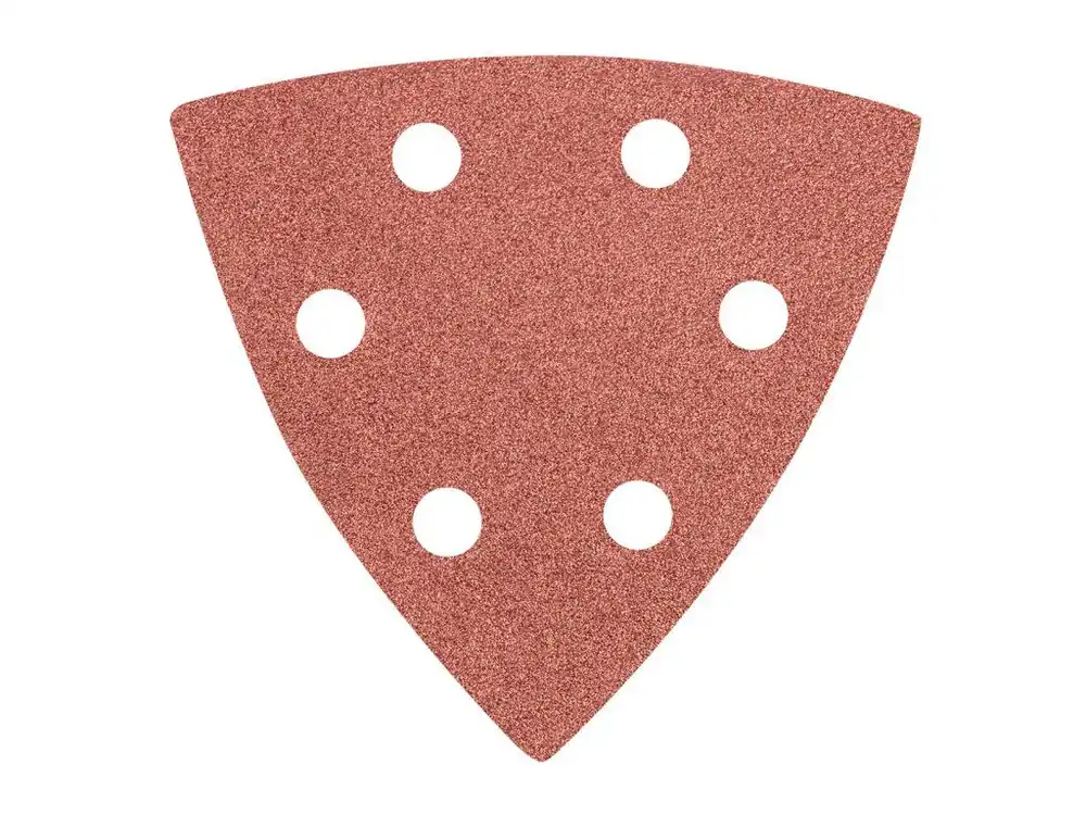 Brusný papír delta 93 x 93 mm k120 5 ks s otvory Super Cena