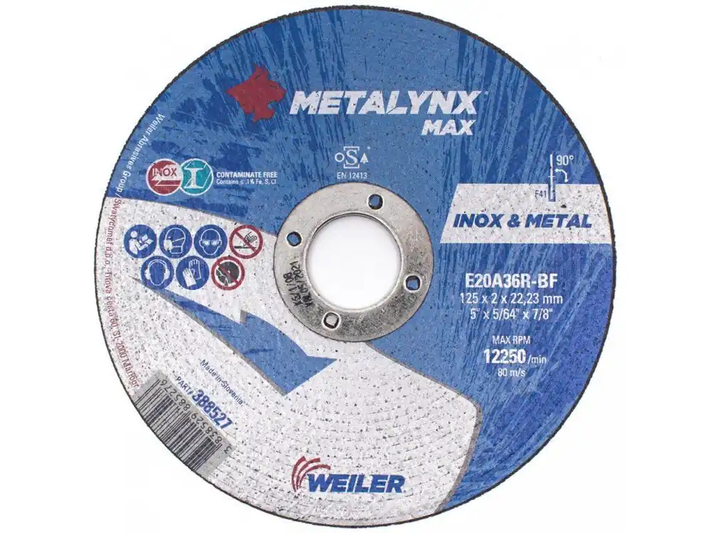 Nová Kolekce M&I MAX 125 x 2 mm - řezný kotouč