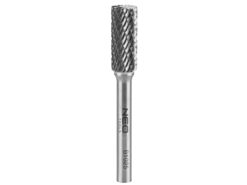 Fréza na kov HM, typ B (válcová s břity nahoře), 10 x 25 mm, stopka 6 x 45 mm Výprodej