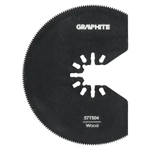 Zlevněný Multifunkční kotouč, půlkruhový, 21 TPI, HSS, 80 mm