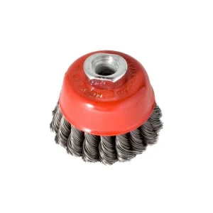 Kartáč hrnkový 80 mm, copánkový S 0,50 mm, závit M14x2 Doprava Zdarma
