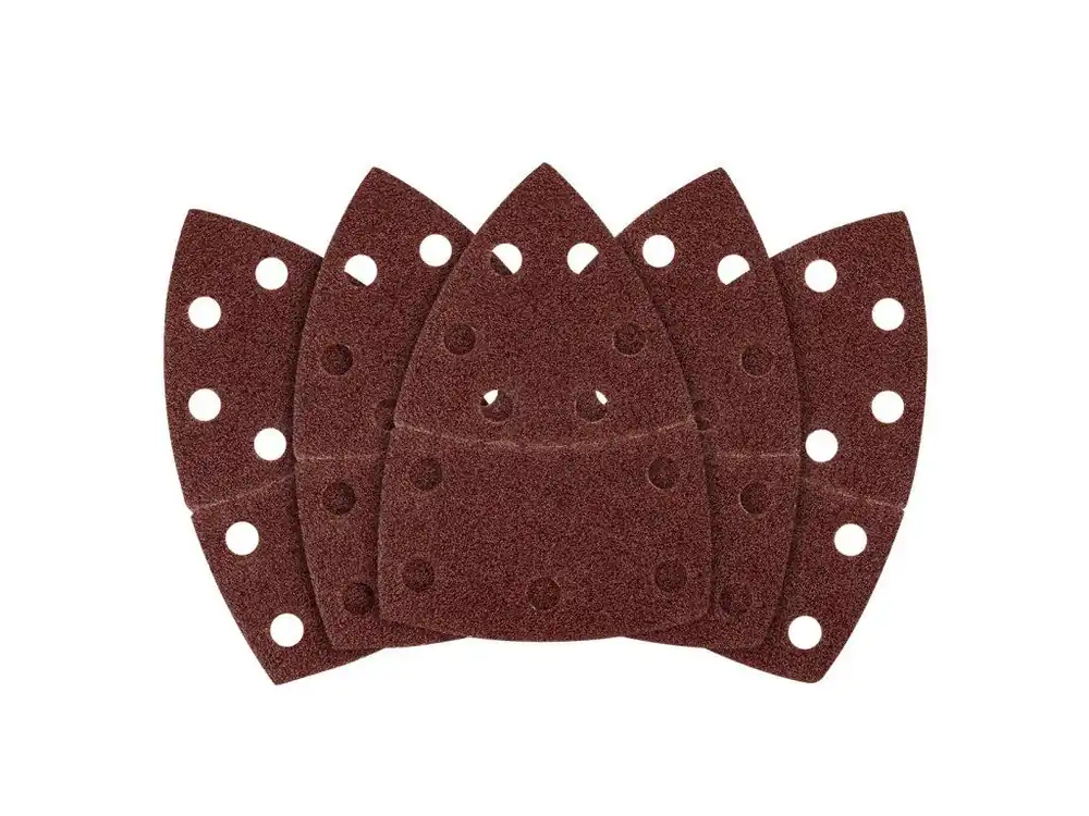 Brusné listy se suchým zipem, žehlička 102 x 152 mm, P40, 5 ks, s 11 otvory Cenová Bomba