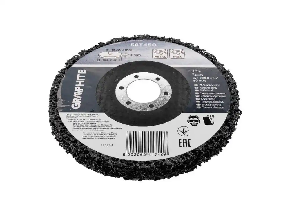 Netkané brusivo 125 x 14 x 22,2 mm Speciální Cena