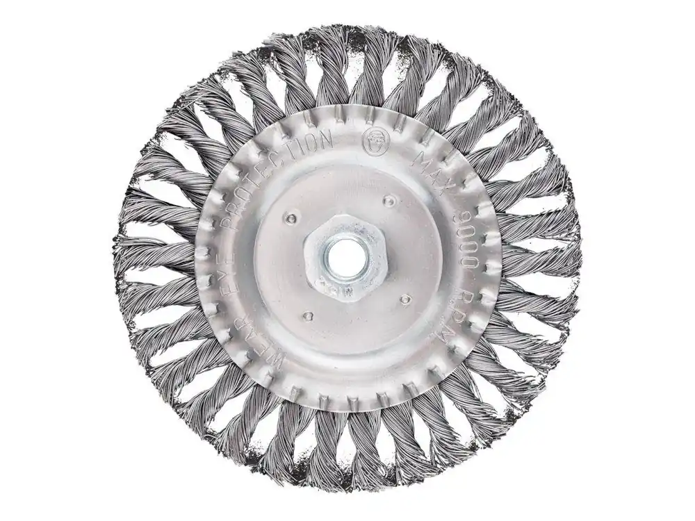 Top Prodej Drátěný kartáč 150 mm, kroucený drát, ocel, M14