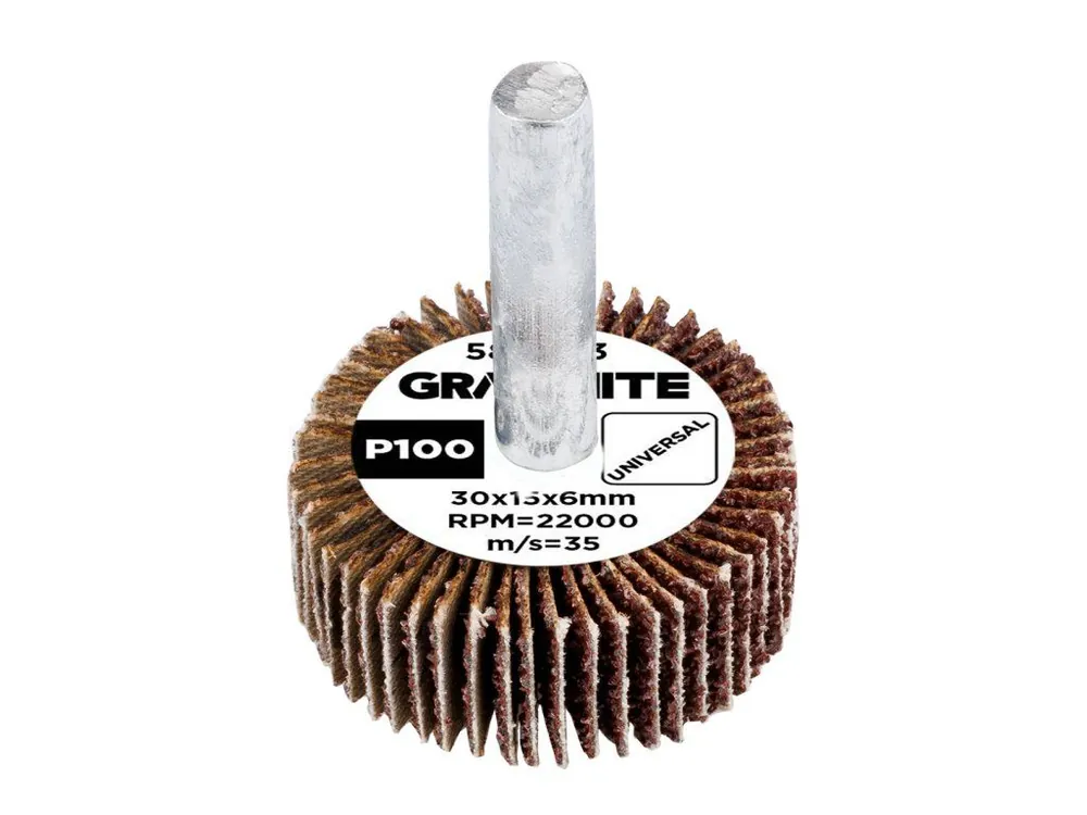 Pouze Dnes Lamelový brusný kotouč 30 x 15 x 6 mm, P100