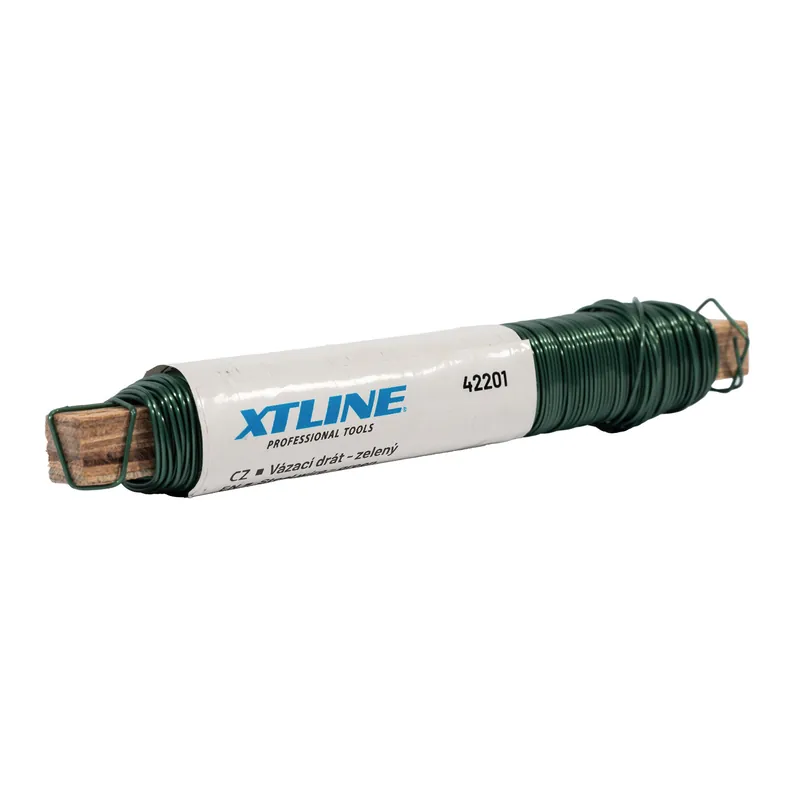 Nejlepší Volba XTLINE Vázací drát zelený PVC | 0,9 (0,65) mm x 30 m