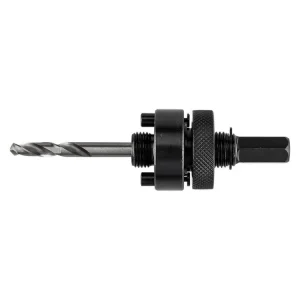 Adaptér GRAPHITE s pilotním vrtákem pro děrovky 32–152 mm, 7/16" šestihran Super Cena