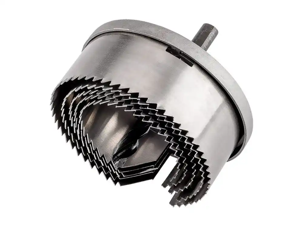 Sada děrovacích pil na dřevo 60–95 mm, výška 40 mm, 5 ks Nízká Cena