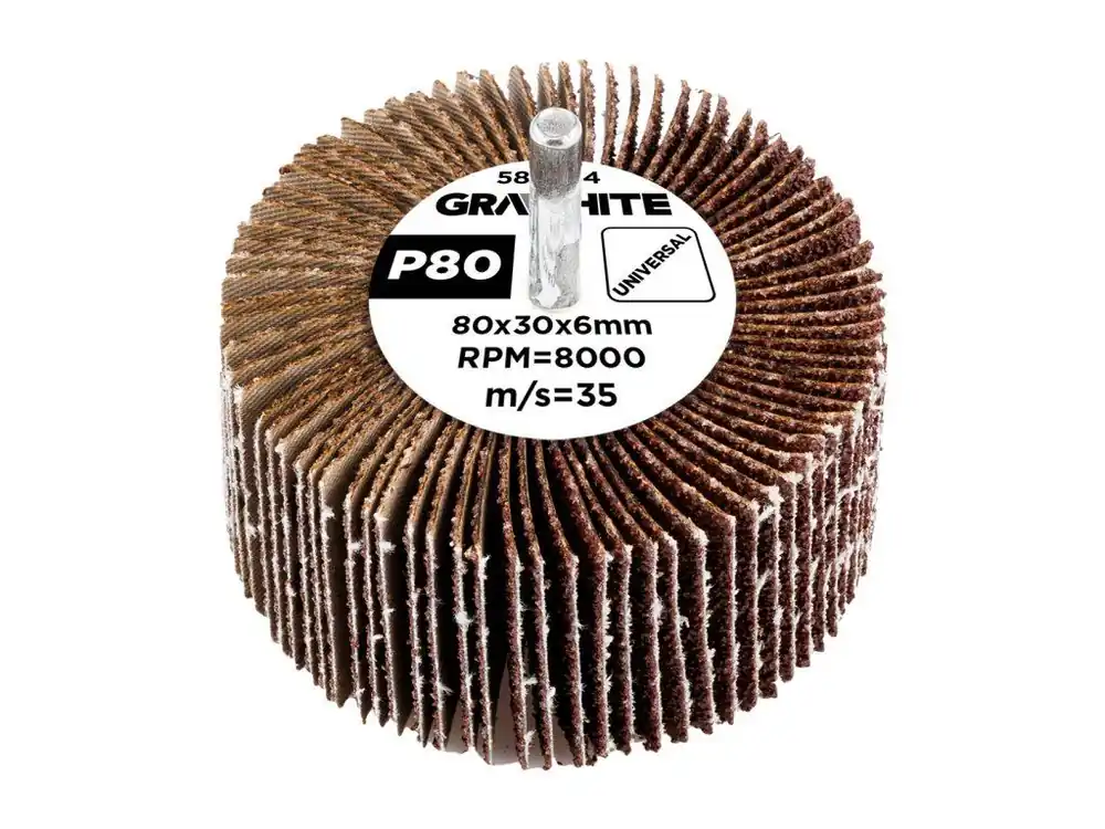 Lamelový brusný kotouč 80 x 30 x 6 mm, P80 Nejlepší Cena