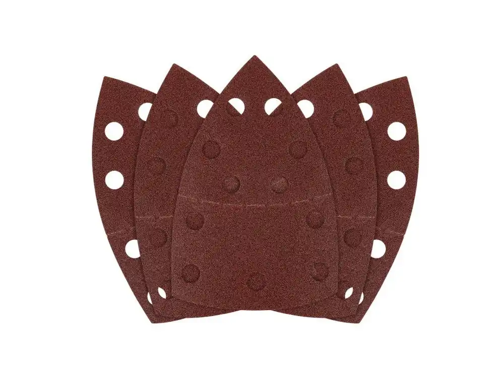 Brusné listy se suchým zipem, žehlička 102 x 152 mm, P100, 5 ks, s 11 otvory Přímo Od Výrobce