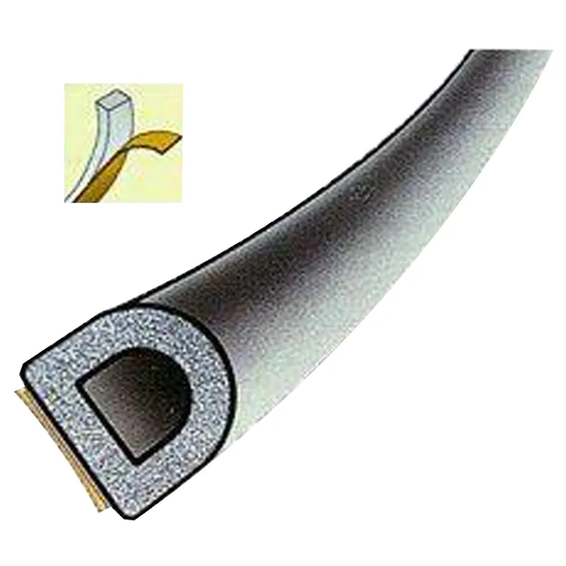 Těsnění profil D | bílé, 1bal/50 m, rozměr 12x10 mm (balení 50 ks) Top Prodej