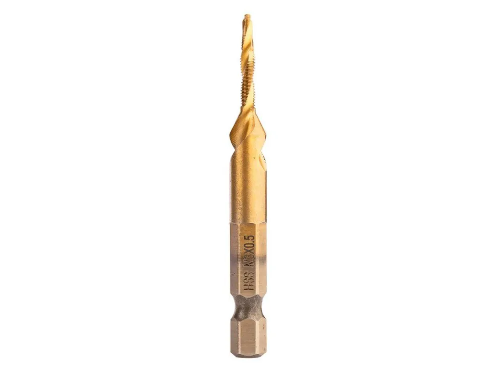 Závitový vrták HSS TiN, M3x0,5 mm, šestihranný Kup Teď