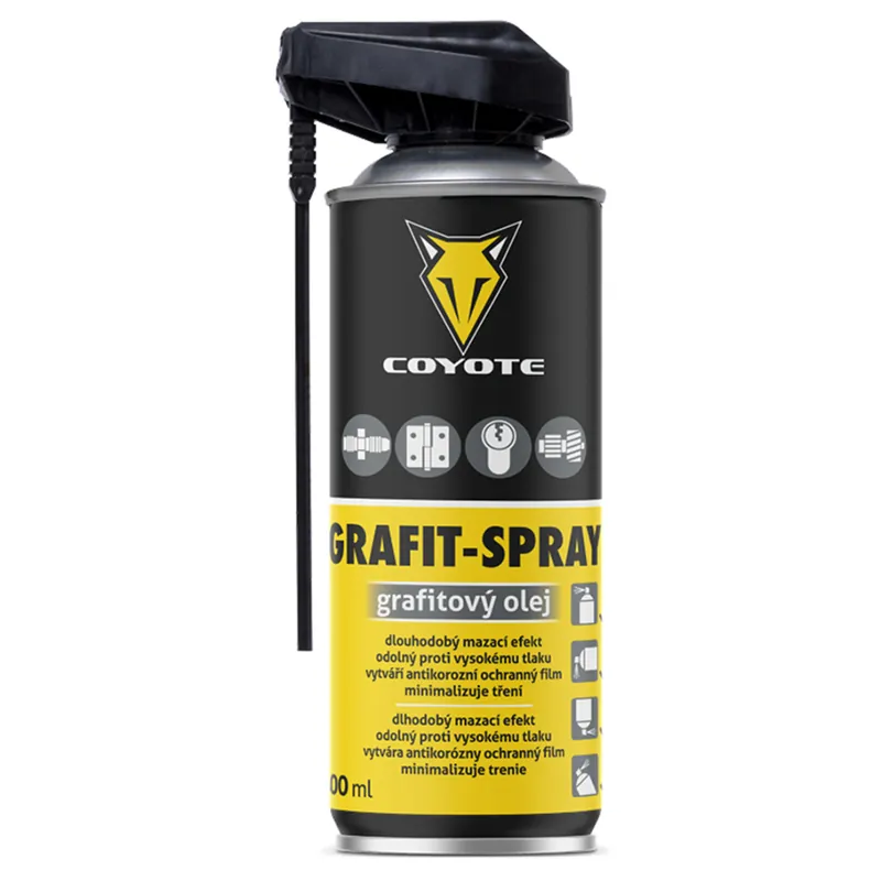 Horká Nabídka WD 40 Olej grafitový ve spreji COYOTE 400 ml