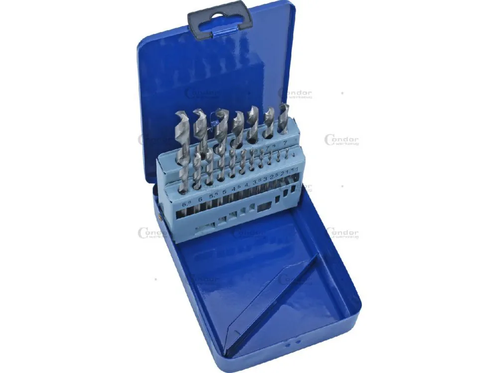 SPB19 - Sada spirálových vrtáků, 1-10 mm, 19 ks Časově Omezené