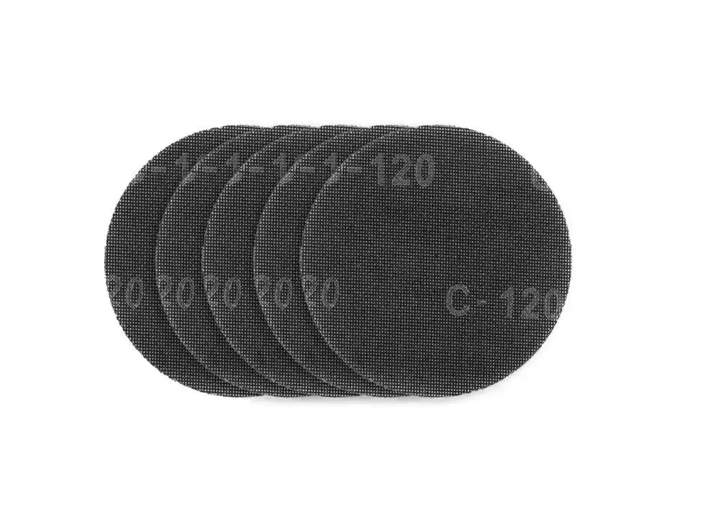 Brusná mřížka na sádru se suchým zipem 180 mm, K120, 5 ks pro brusku 59G263 Zlevněný