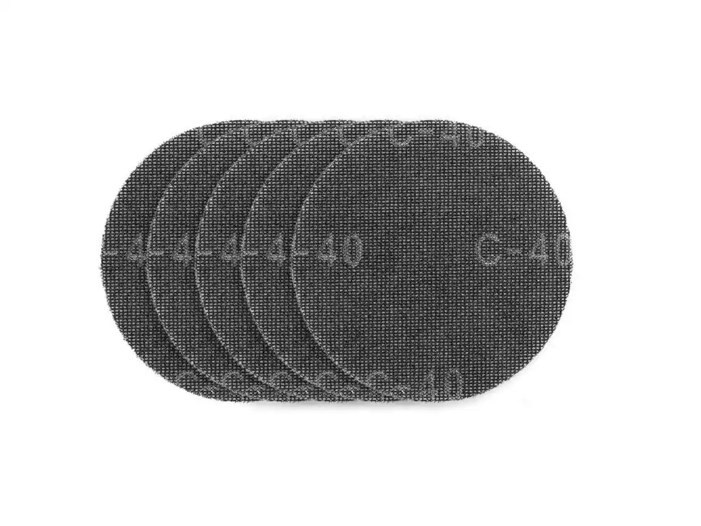 Brusná mřížka na sádru se suchým zipem 180 mm, K40, 5 ks pro brusku 59G263 Koupit Online