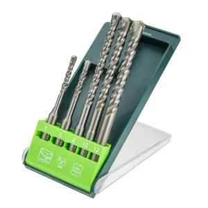 Časově Omezené Sada vrtáků do zdiva SDS Plus 5 ks - 5, 6 x 110 mm + 8, 10, 12 x 160 mm