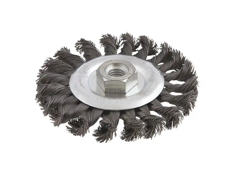 Doprava Zdarma Kruhový kartáč 115 mm, kroucený drát