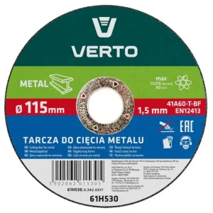 Cenový Hit Řezný kotouč na kov 115 x 1.5 x 22,2 mm