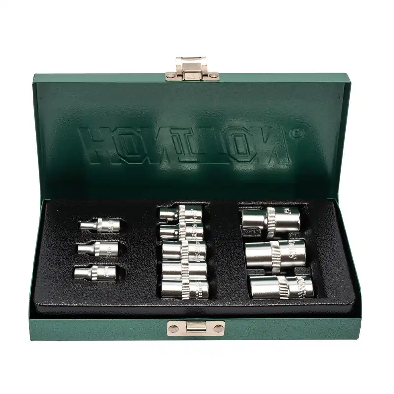 Omezená Nabídka HONITON Sada hlavic TRX 1/4”- 3/8”-1/2” 11 dílů