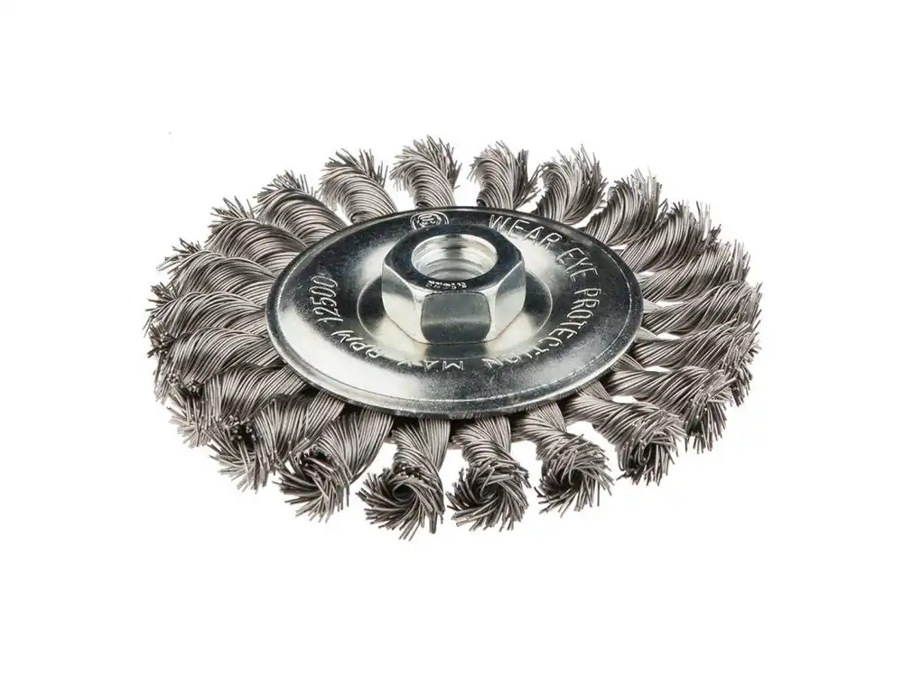 Weel kartáč 115 mm x M14 standardní točený ocelový drát 0,50 mm Top Prodej