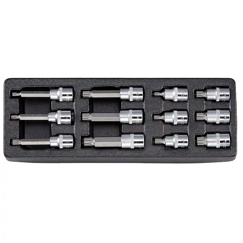 Finální Výprodej HONITON Sada zástrčných hlavic XZN 1/2” 12 dílů | plastové plato A