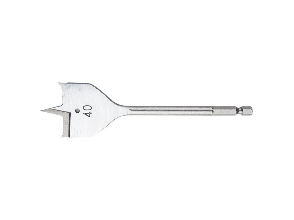 Plochý vrták do dřeva 40x152mm Akční Cena
