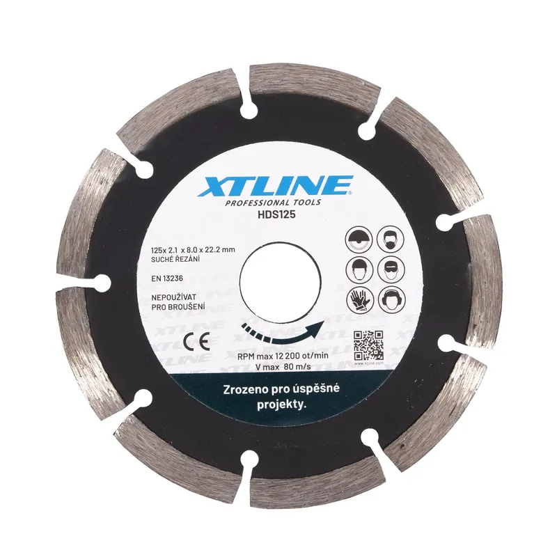 XTLINE Kotouč diamantový segmentový | 150x2,2x22,2 mm Horká Nabídka