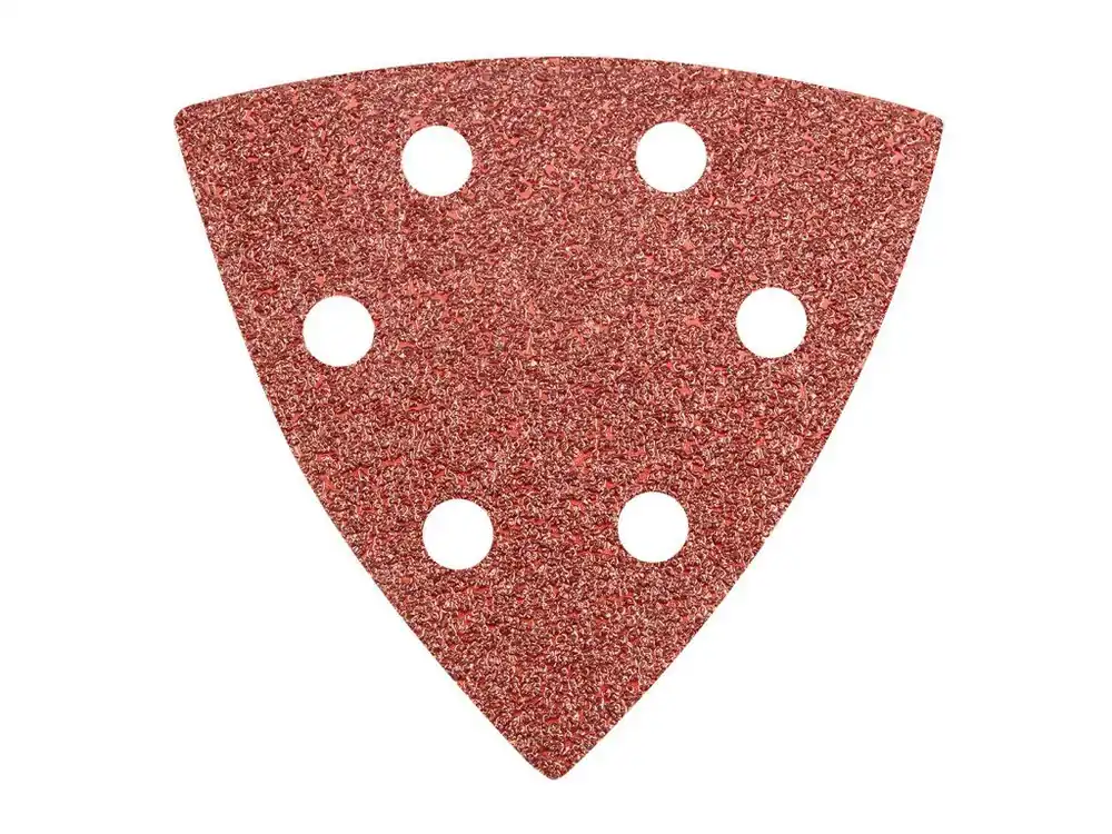 Brusný papír delta 93 x 93 mm k40 5 ks s otvory Výhodná Nabídka