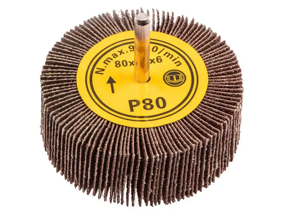 Brusný kotouč lamelový na stopce 80x30 mm K80 Akční Cena