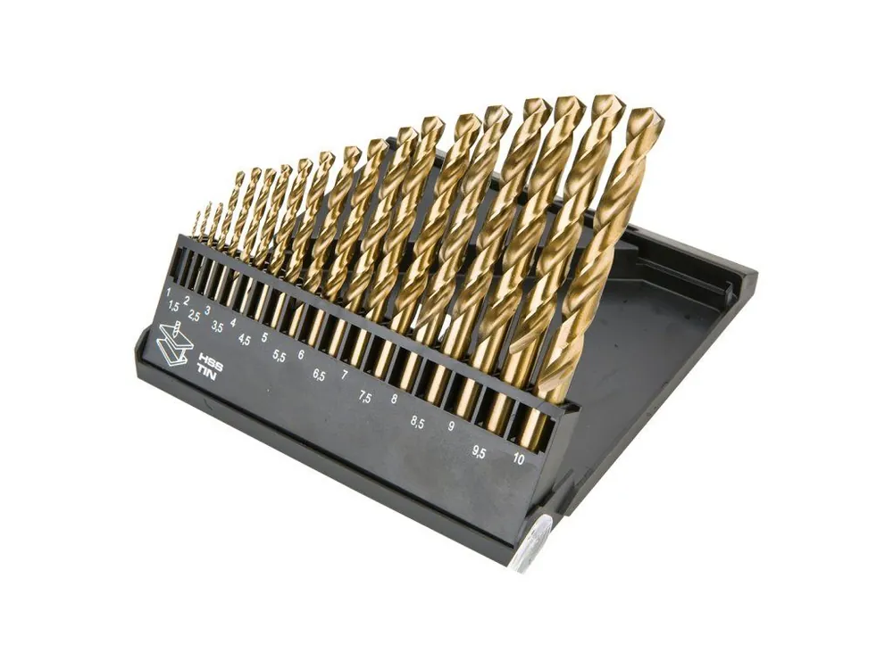 Sada vrtáků HSS-TiN 1 - 10 mm / 19 ks Originální