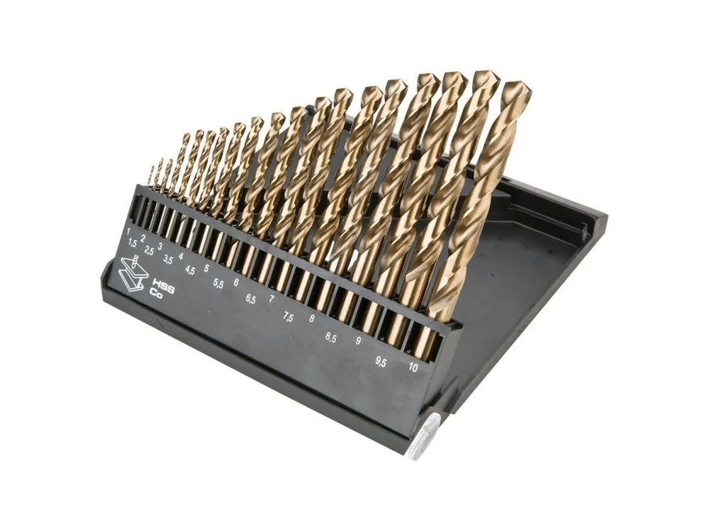 Sada vrtáků HSS-Co 1 - 10 mm / 19 ks Časově Omezené