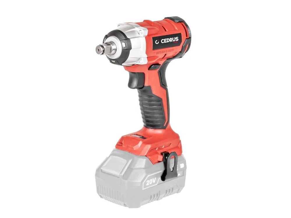 Aku rázový utahovák Hahn & Sohn Cedrus IWB250LI – 250 Nm, 3 rychlosti, 1/2" čtyřhran, bezuhlíkový bez baterie a nabíječky Originální