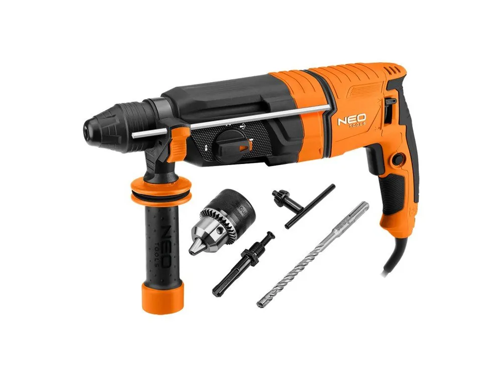 Vrtací kladivo SDS+ 900 W, 3,5 J, 4 funkce + kufr Cenová Bomba