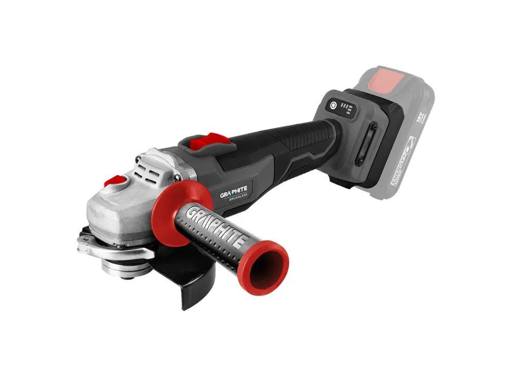 Značkový Bezuhlíková úhlová bruska 125 mm, Energy+ 0-9200/min-1, bez baterie