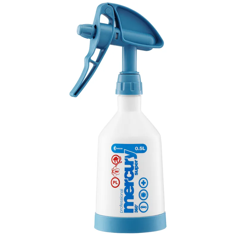 KWAZAR Postřikovač ruční modrý Mercury Super Pro+ 360° | 1 l Zlevněný