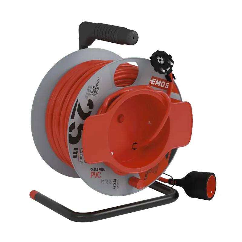 EMOS Prodlužovací kabel na bubnu | 1 zásuvka, 230 V / 25 m (1,5 mm²) Akce