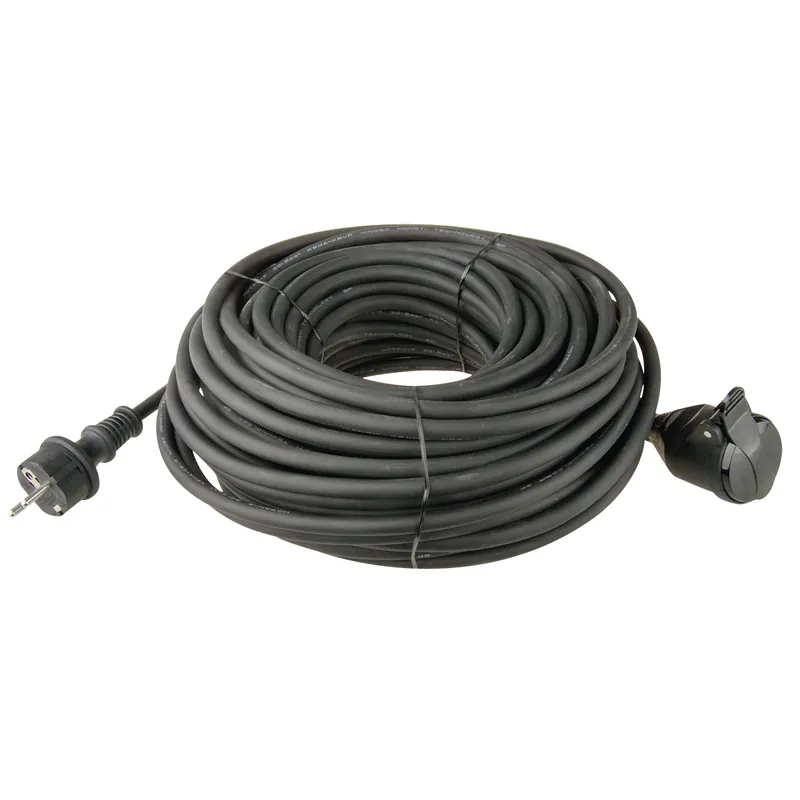 Tovární Cena EMOS Prodlužovací gumový kabel | 1 zásuvka, 230 V / 30 m (1,5 mm²)