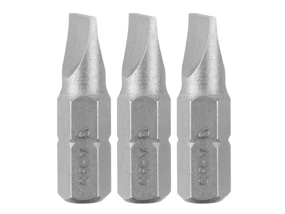 Finální Výprodej Bity SL6 x 1 x 25 mm, 3 ks
