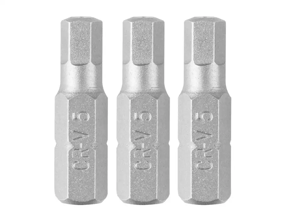 Šestihranné bity H5 x 25 mm, 3 ks Tovární Cena
