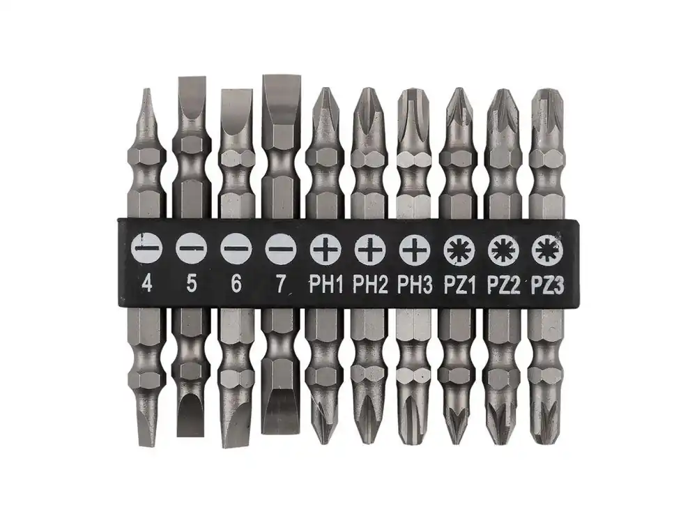 Novinka Sada oboustranných bitů SL, PH a PZ 65 mm, 10 ks