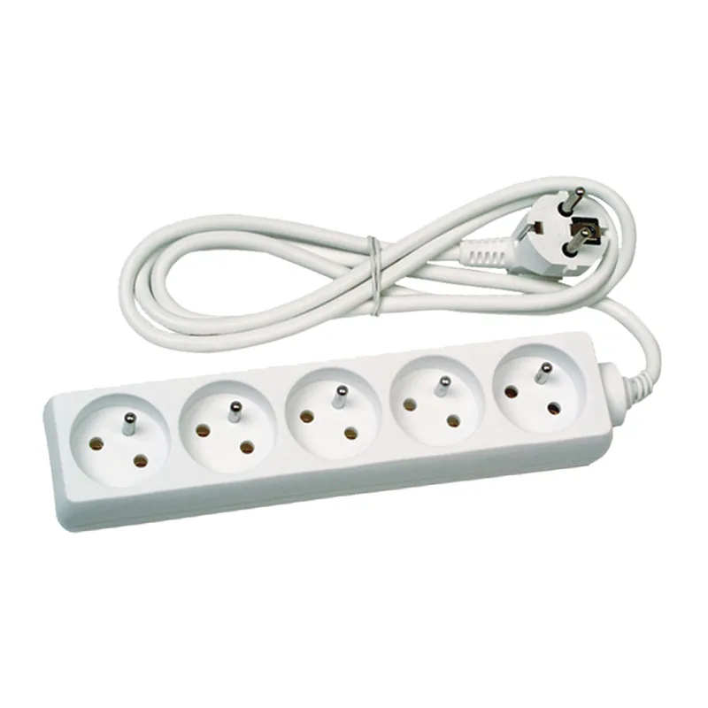 EMOS Prodlužovací kabel | bílý, 5 zásuvek, 230 V / 3 m, (1 mm²) Omezená Nabídka