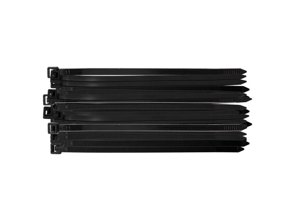 Vysoce Kvalitní Stahovací pásky EXTREME 7,6 × 200 mm, černé, 50 ks