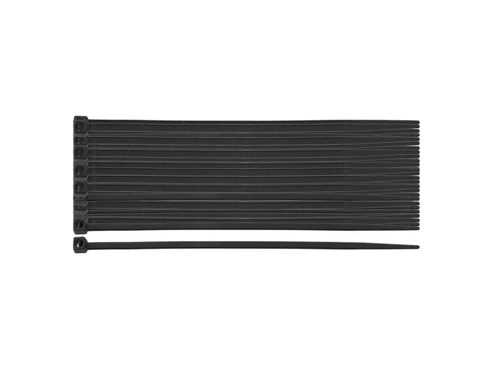 Stahovací pásky EXTREME 2,5 × 80 mm, černé, 100 ks Must-Have