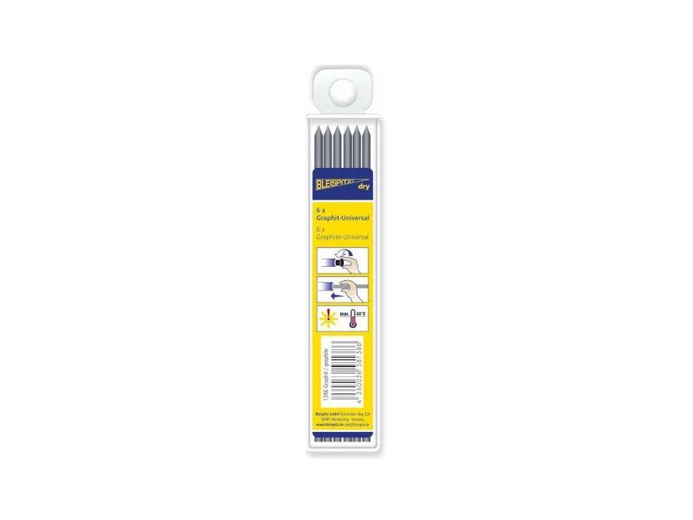 Náhradní tuhy 2,8 mm pro Bleispitz Dry 2in1 černé Výhodná Nabídka