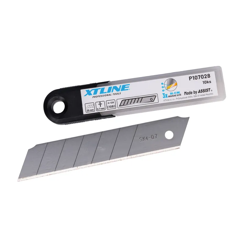 Dokud Zásoby Vydrží XTLINE Náhradní čepele | SK4, 25 mm, 0,7 mm (1bal/10ks)
