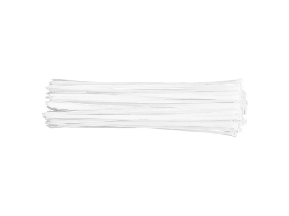 Originální Stahovací pásky 7,6 mm x 500 mm, 75 ks, bílé, hobby