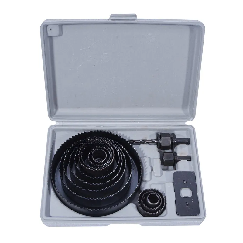 STAVTOOL Sada vykružovacích korunek 16 dílů | 19-127 mm, plastový box Pouze Dnes